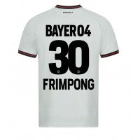 Camisa de time de futebol Bayer Leverkusen Jeremie Frimpong #30 Replicas 2º Equipamento 2023-24 Manga Curta